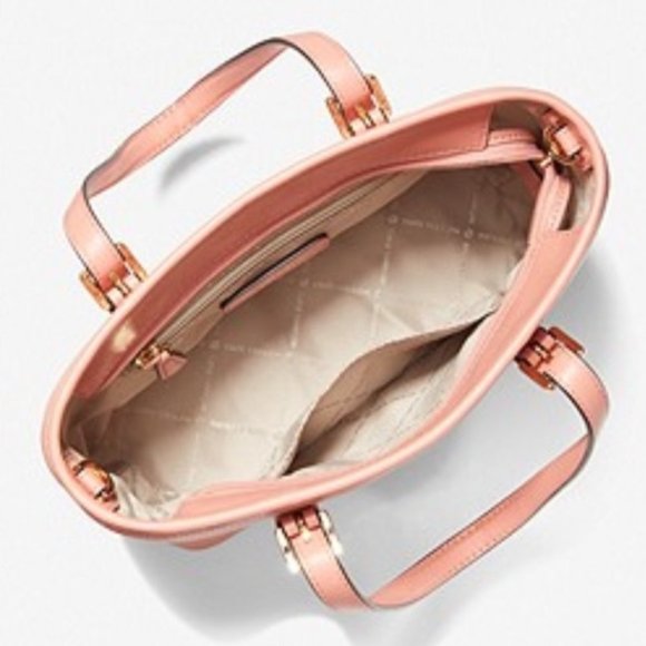 Michael Kors Xs Cryl Conv Tz Tote Sherbert Leather - Picture 16 of 16